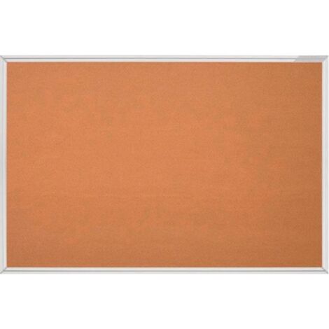 Bacheca In Sughero Franken - 40x30 Cm, Cornice Legno Naturale