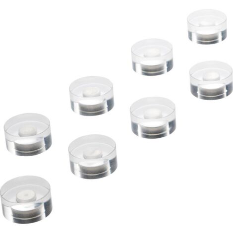 magnetoplan Magnet Design 1680020 20mm Acryl 8 St./Pack