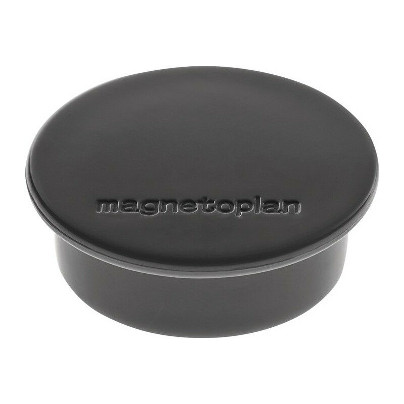Image of Magnete Premium D.40mm nero MAGNETOPLAN (Per 10)