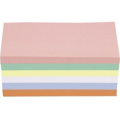 MAGNETOPLAN Moderationskarte magnetoplan® 20 x 10 cm (B x H) 120g/m² Offsetpapier farbig sortiert 250St./Pack.