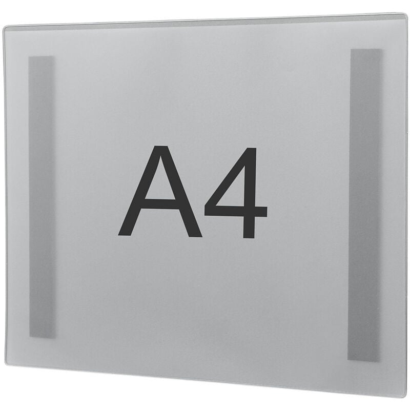 Magnetoplan - Pochette transparente magnetofix, lot de 2, A4