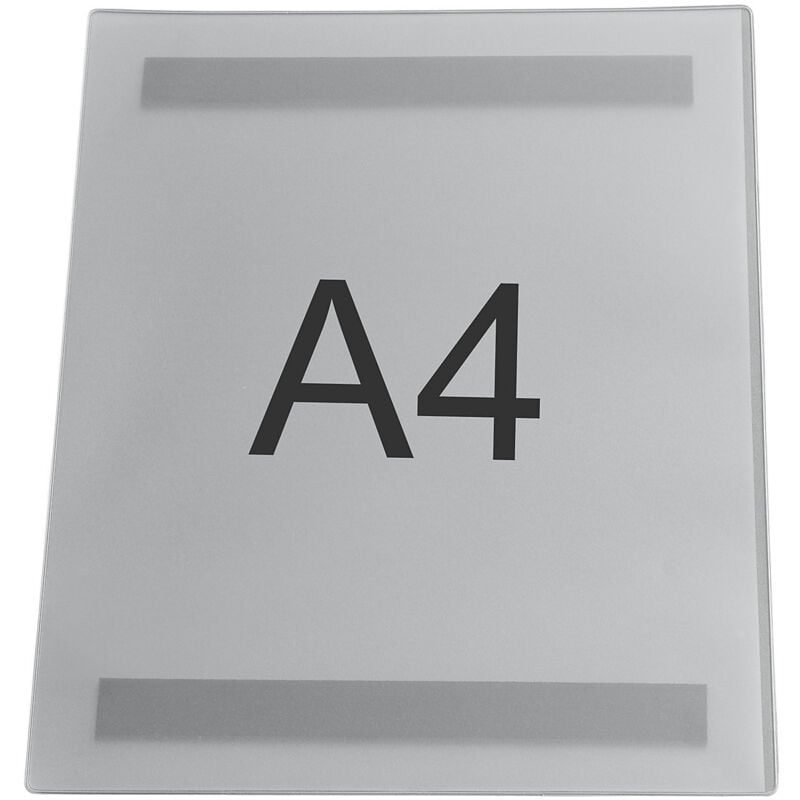 Magnetoplan - Pochette transparente magnetofix, lot de 2, A4