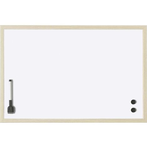 magnetoplan Tableau blanc (l x H) 800 mm x 600 mm blanc laqué