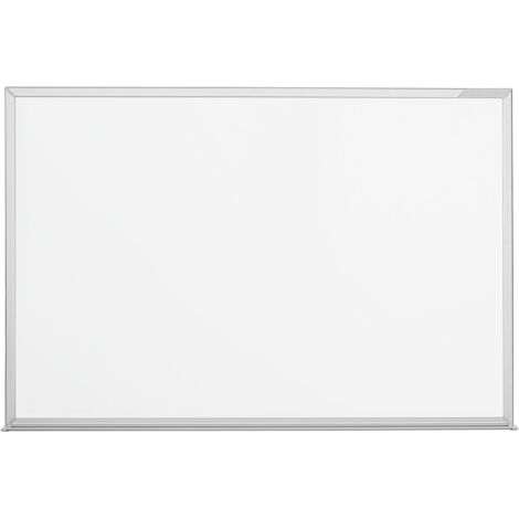 magnetoplan, Tableau blanc type CC, tôle d'acier émaillée, l x