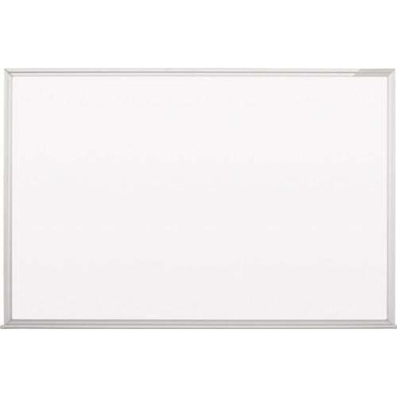 Magnetoplan - Tableau (pour écrire) l600xH450mm tôle d'acier blanche magnétique avec cadre alu