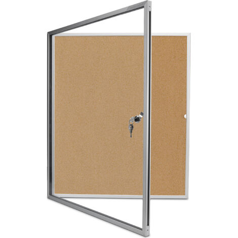magnetoplan, Vitrine d'affichage SP, liège, capacité 6 x