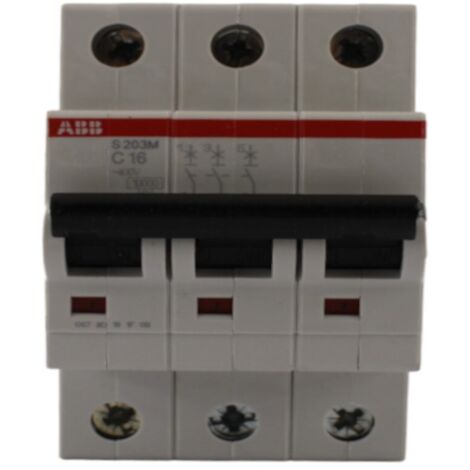MAGNETOTERMICO 16A 10KA 3P CURVA C  - ABB S550451