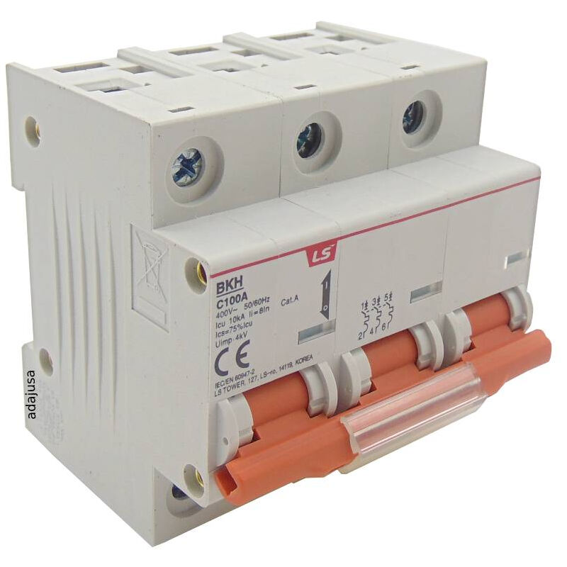 

Ls Industrial Systems - Magnetotérmico 3 polos 80A 10kA (3x80A) - LS