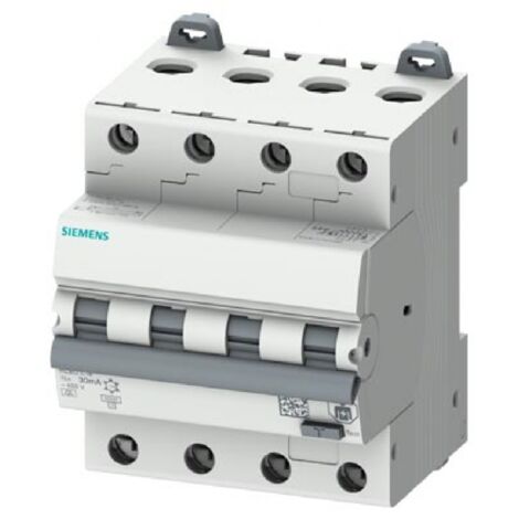 Magnetotermico Differenziale 4 Poli 6A 30Ma 6Ka 4 Moduli, Type A