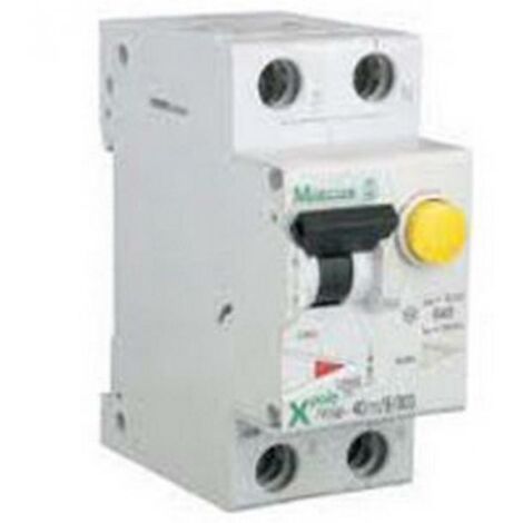 Magnetotermico Differenziale Eaton 25A 1P+N 4.5kA 30mA curva C tipo AC 2M 237131