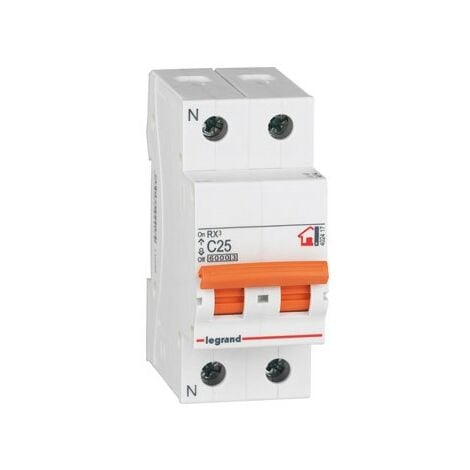 LEGRAND GROUP ESPAÑA MAGNETOTERMICO RX3 BIPOLAR 16A-P/NARANJA