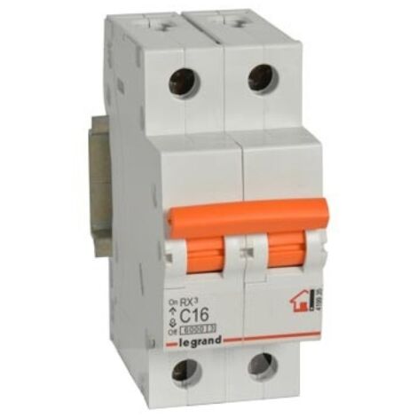 Magnetotermico rx3 p + n 20a-p/naranja