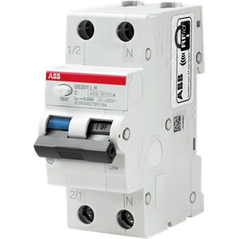 Magnétothermique Différentiel Abb DS201LH 10A courbe C 30mA A DS201LHC10A30