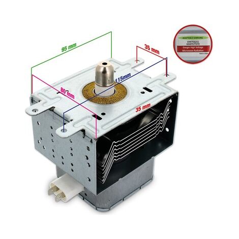 MAGNETRON FORNO MICROONDE SAMSUNG DE LONGHI - MW421