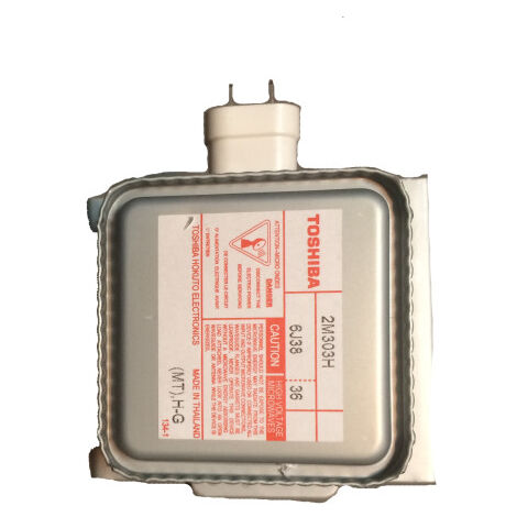 MAGNETRON TOSHIBA 2M303H  9000939 pour Micro-ondes ESSENTIEL B , MICRO ONDES COMBINE ENCASTRABLE ESSENTIELB EMEX 361I, MICRO ONDES COMBINE ESSENTIELB EX 341M, MICRO ONDES COMBINE ESSENTIELB EX362B CER