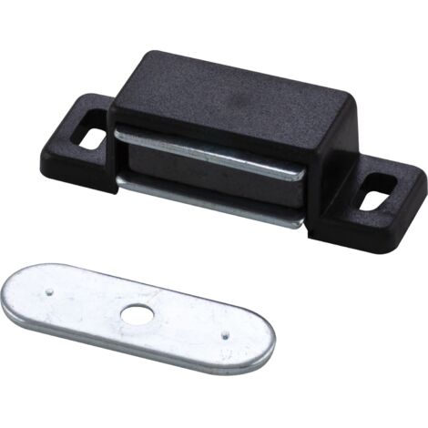 Magnetschnapper Type 4, Haltekraft 4 kg, Kunststoff schwarz