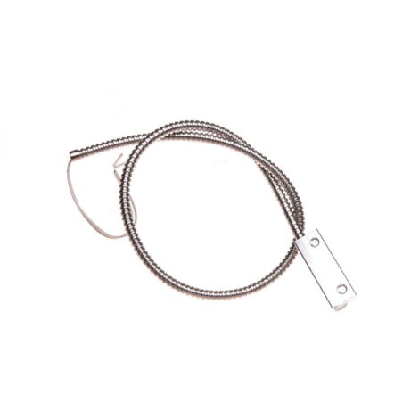 Magnetsensor-Reedschalter im Metallgehäuse, Drähte in B-3A-Ummantelung