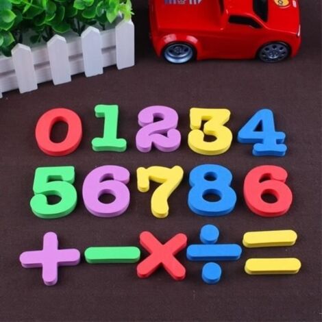 MAGNETS,Multicolor Aimant De Réfrigérateur Eva Épais, Lettres Anglaises, Aimant De Réfrigérateur Lavable, Tableau Blanc