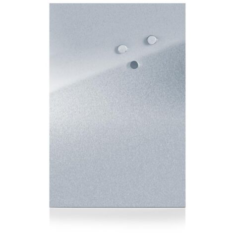 Magnettafel, Edelstahl