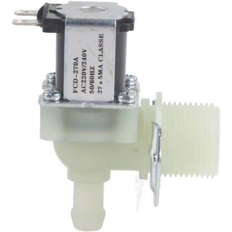 Magnetventil AC 220 V/240 V, G3/4-Einlass, Kunststoff, normalerweise geschlossen