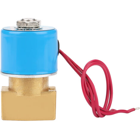 Magnetventil aus Messing für Wasser, 24 V DC, Druck 0-1 MPa