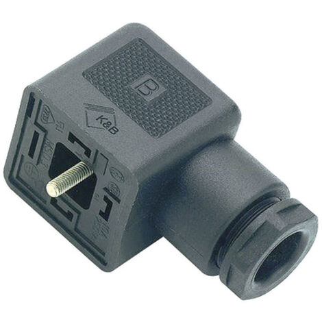 Magnetventilsteckverbinder Bauform A Serie 210 Schwarz Pole:3+PE 43-1702-000-04 binder Inhalt: 1 St
