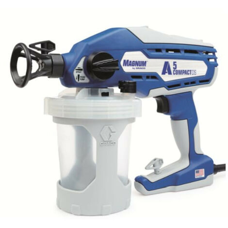 Magnum by Graco - Pistolet à peinture Airless 2 vitesses et 2 buses 90 bars - A5 COMPACT DS