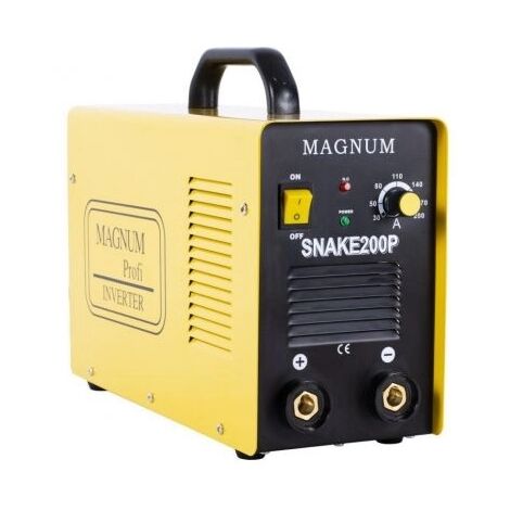 Magnum spawarka inwertorowa snake 200p 200a kpl.