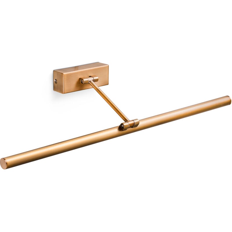 MAGRITTE 600 Lámpara iluminacuadros oro viejo