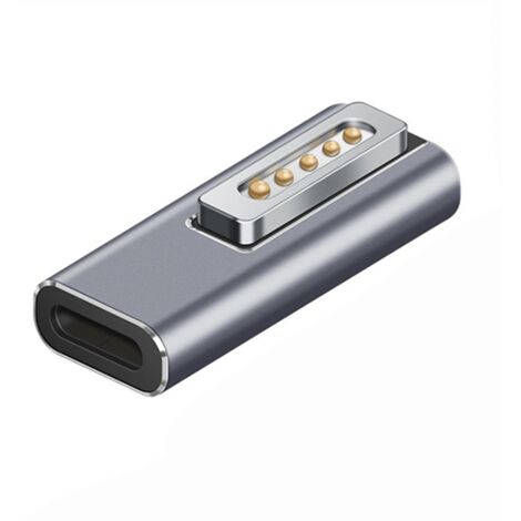 Magsafe 2 Adaptateur magnétique USB C pour MacBook Pro/Air, Magsafe 2, pointe en T magnétique, pour MacBook Pro/Air, connecteur de type C vers Mags 2