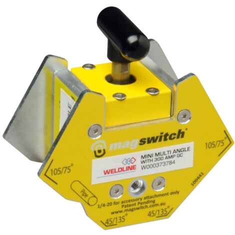MAGSWITCH Magnet-Schweißwinkel-Polklemme 300A