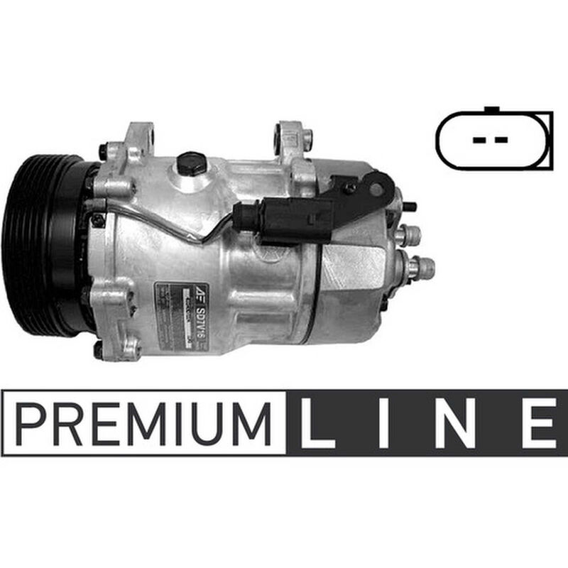 Mahle - Kompressor Klimaanlage Keilrippenriemenscheibe 119mm für vw sharan