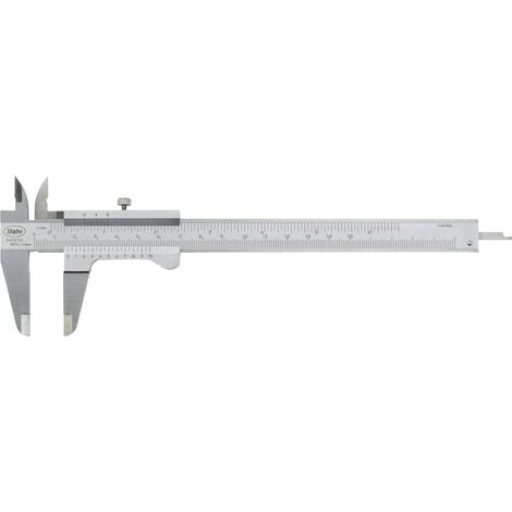 MAHR Taschenmessschieber 16 FN 150 mm, Feststellschraube