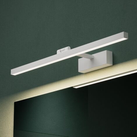 Mai & Mai Lampada da Specchio LED per Bagno, Applique Specchio Luce Bianca Neutra, Luce per Trucco, Illuminazione da Parete, 60cm, 14W, 4000K