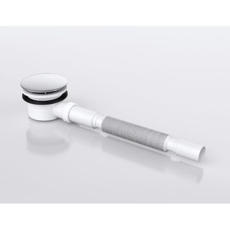 Mai & Mai Piletta di Scarico Doccia AL01 Sifone per Piatto Doccia Diametro 90mm Arco di Scarico 45mm Cromato