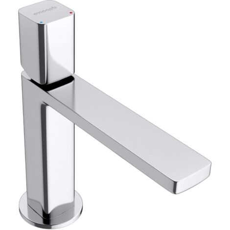 Mai & Mai Rubinetto Miscelatore Monocomando19,6cm, Rubinetto Bagno Lavabo Bidet Lavandino WAO-7901 Bianco
