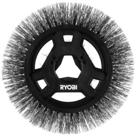 [MAI USATA] Spazzola dura RYOBI - 18 cm - RACLTH18 - per spazzole elettriche R18TPS, R18CPS e RWTS18
