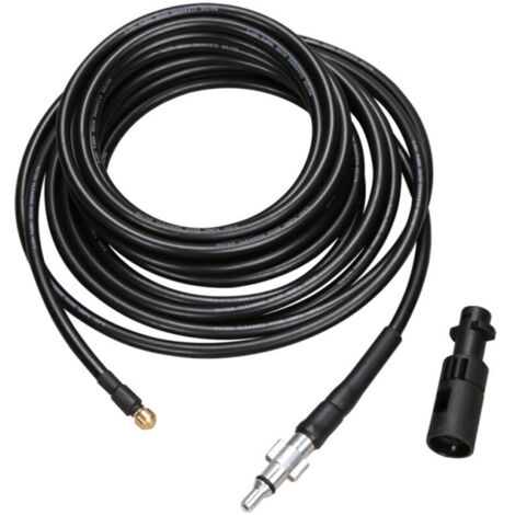 [MAI USATO]Adatto per tubo flessibile per idropulitrice Karcher K2 K3 K4 K5 15M - Nero
