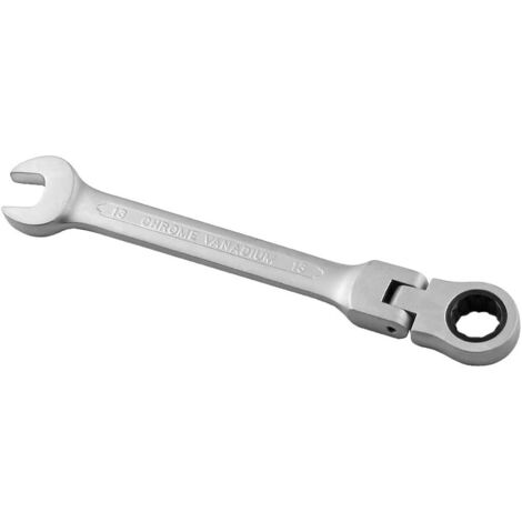 [MAI USATO]Chiavi a cricchetto metriche con testa flessibile, chiavi inglesi, utensili manuali fai da te da 13 mm