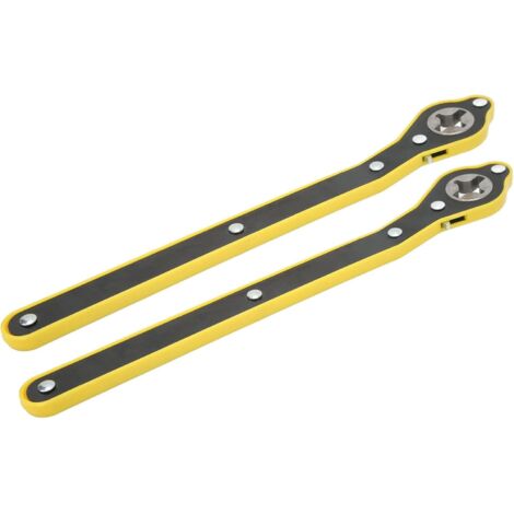 [MAI USATO]Coppia di cricchetti da 13,4 pollici, cuscinetto di carico 2T, pulsante di retromarcia positivo e negativo, maniglia a cricchetto Designdrive adatta per auto di piccole dimensioni come auto