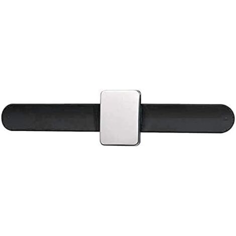 [MAI USATO]Cuscino magnetico per spilli da cucito, 1 braccialetto magnetico per spilli, cuscino magnetico per spilli da cucito, porta spilli magnetico con braccialetto per ricamo fai da te