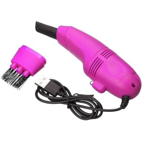 [MAI USATO]Pulitore per tastiera USB per laptop, aspirapolvere per computer, accessori per la rimozione della polvere, spazzola da scrivania, multifunzione USB