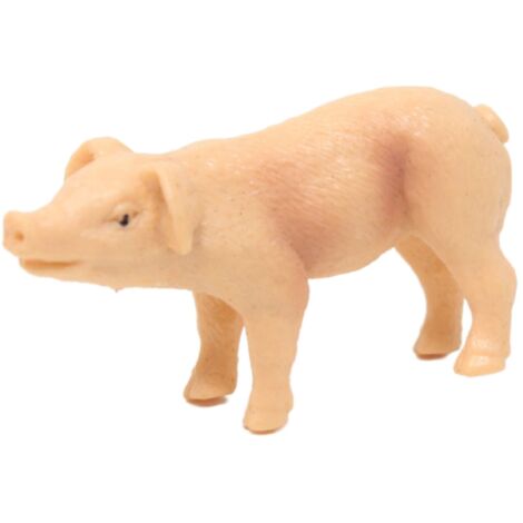 Maiale in Plastica 3 cm Animali per Presepe 86213