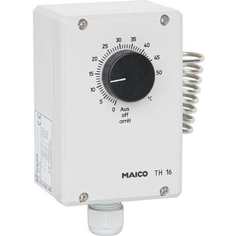Maico TH 16 thermostat blanc régulateur de température
