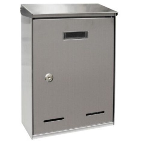 MAILBOX MET.Â ESTERNO.Â MOD.Â FRATELLO MAGGIORE.Â A. INOX