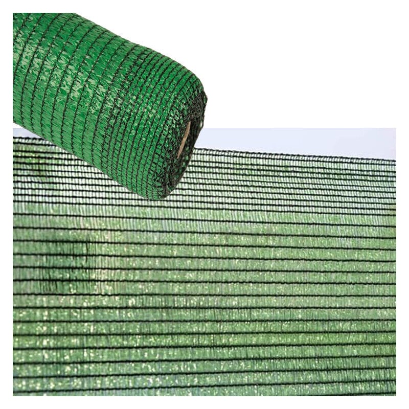 Suinga - Brise Vue Occultant 1 x 50 mètres verte Filet d'ombrage Jardin Balcon Rambardes Terrasse Paravent Clôture Dissimulation 70%