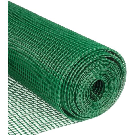 Maille plastique 5x5mm 1x50M Vert