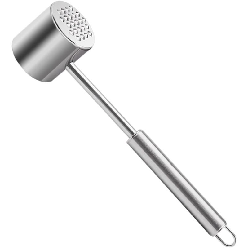 Maillet à viande en métal, attendrisseur de viande, outils de cuisine réutilisables, pour griller le steak et le poulet
