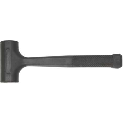 Maillet anti-rebond de 50 mm recouvert de caoutchouc 900 g Fervi 0337
