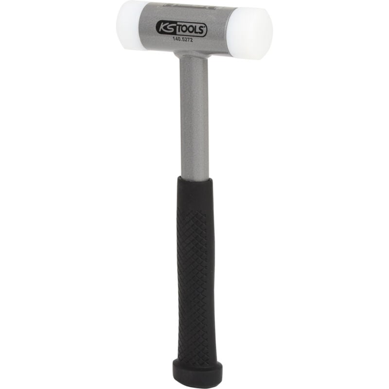 Kstools - ks Tools - Maillet à embouts plastiques anti rebonds, manche acier, l, 295 mm, ø 35 mm - 140.5272